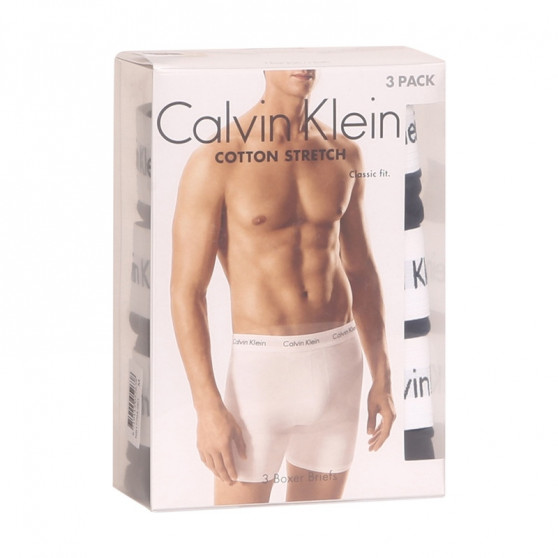 3PACK bokserki męskie Calvin Klein czarny (NB1770A-001)