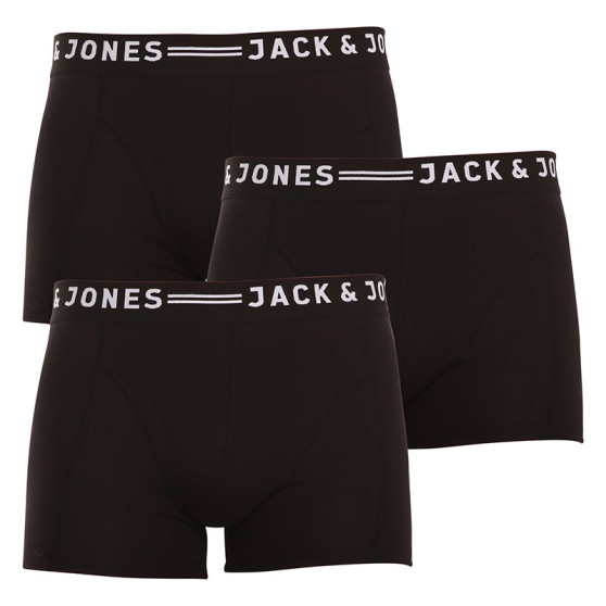 3PACK bokserki męskie Jack and Jones czarny (12081832 - black/black)