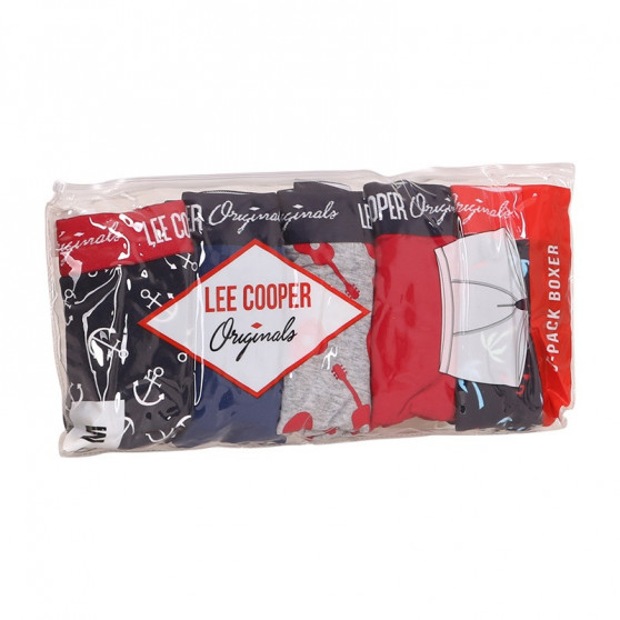 5PACK bokserki męskie Lee Cooper wielokolorowe (LCU32007033-1414516)
