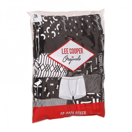 10PACK bokserki męskie Lee Cooper wielokolorowe (LCUBOX10P0102-1440169)