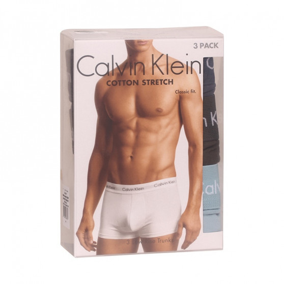 3PACK bokserki męskie Calvin Klein wielokolorowe (U2664G-6EX)