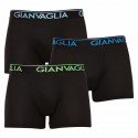 3PACK bokserki męskie Gianvaglia czarny (GVG-5503)