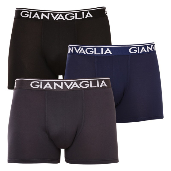 3PACK bokserki męskie Gianvaglia wielokolorowe (GVG-5505)