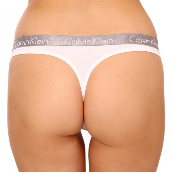 3PACK stringi damskie Calvin Klein wielokolorowe (QD3560E-6S2)