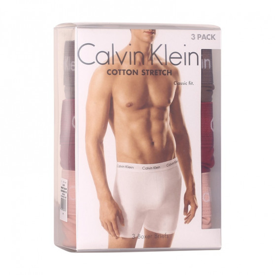 3PACK bokserki męskie Calvin Klein wielokolorowe (NB1770A-6FM)