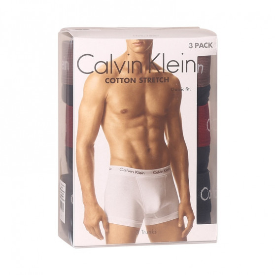 3PACK bokserki męskie Calvin Klein czarny (U2662G-6FA)