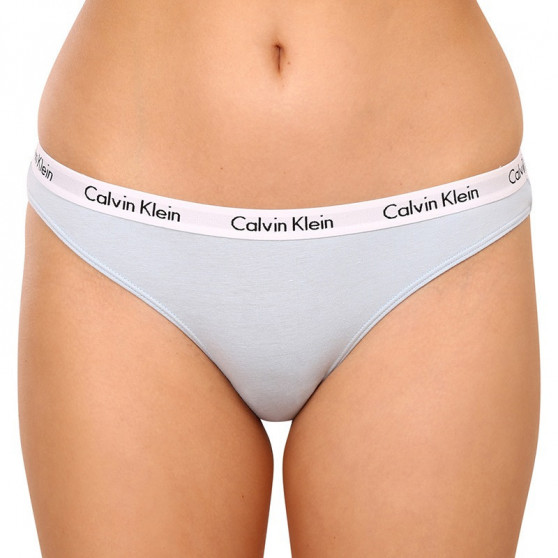 3PACK majtki damskie Calvin Klein ponadwymiarowy wielokolorowe (QD3801E-642)