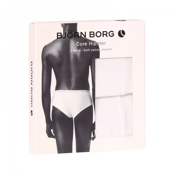 2PACK majtki damskie Bjorn Borg biały (10000001-MP002)