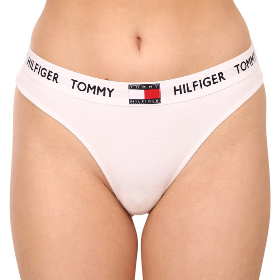 Stringi damskie Tommy Hilfiger biały (UW0UW02198 YCD)