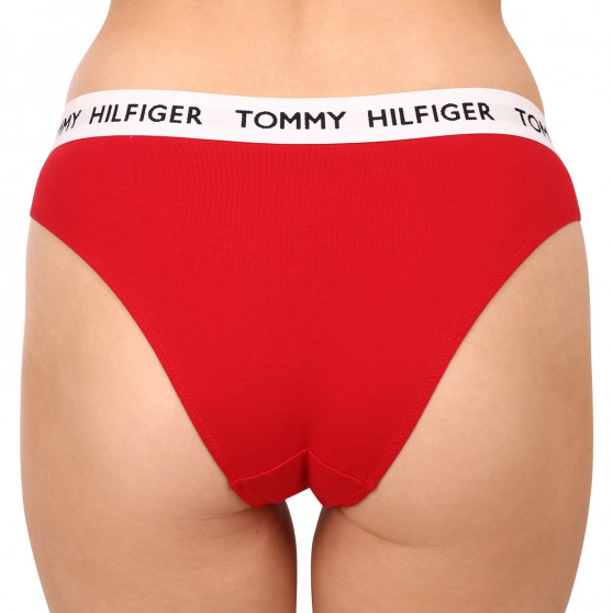 Majtki damskie Tommy Hilfiger czerwony (UW0UW02193 XCN)