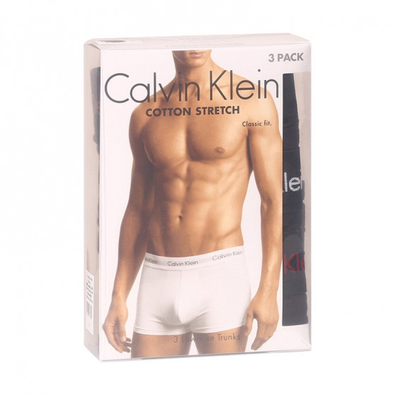 3PACK bokserki męskie Calvin Klein czarny (U2664G-6FB)