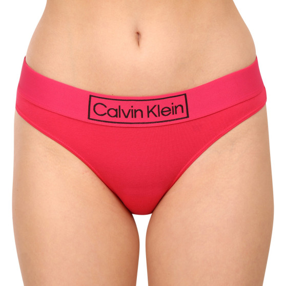 Majtki damskie Calvin Klein oversize różowe (QF6824E-XI9)