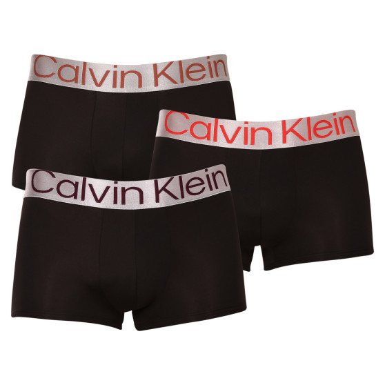 3PACK bokserki męskie Calvin Klein czarny (NB3074A-6J4)