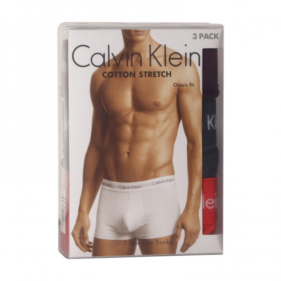 3PACK bokserki męskie Calvin Klein wielokolorowe (U2664G-6GO)