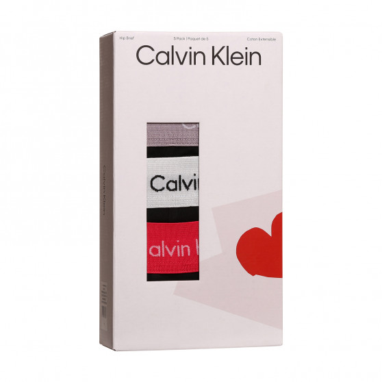 5PACK slipy męskie Calvin Klein czarny (NB2630A-7UT)