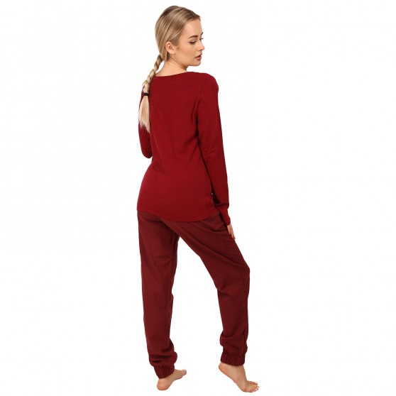 Piżama damska Calvin Klein czerwona (QS6579E-TX4)