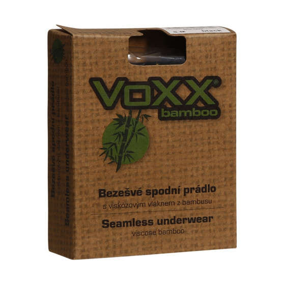 Damskie majtki bambusowe VoXX bezszwowe czarne (BS002)