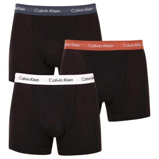 3PACK bokserki męskie Calvin Klein czarny (U2662G-6GZ)