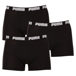 3PACK bokserki męskie Puma czarny (701206546 001)