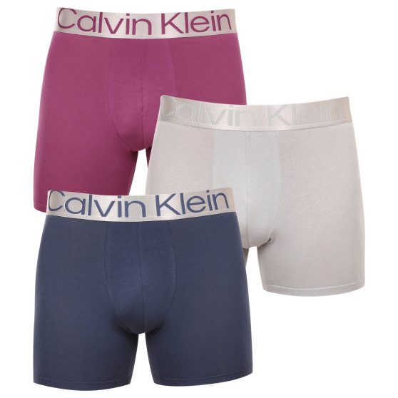 3PACK bokserki męskie Calvin Klein wielokolorowe (NB3131A-C7Y)