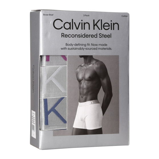 3PACK bokserki męskie Calvin Klein wielokolorowe (NB3131A-C7Y)