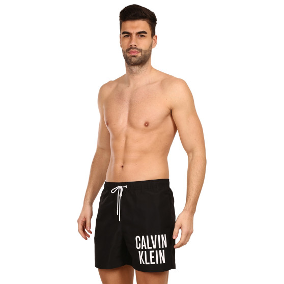 Stroje kąpielowe męskie Calvin Klein czarny (KM0KM00739 BEH)