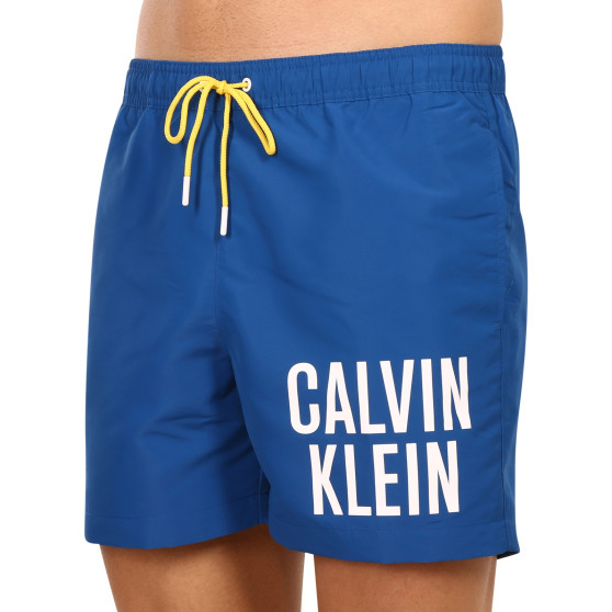 Stroje kąpielowe męskie Calvin Klein niebieski (KM0KM00790 C3A)