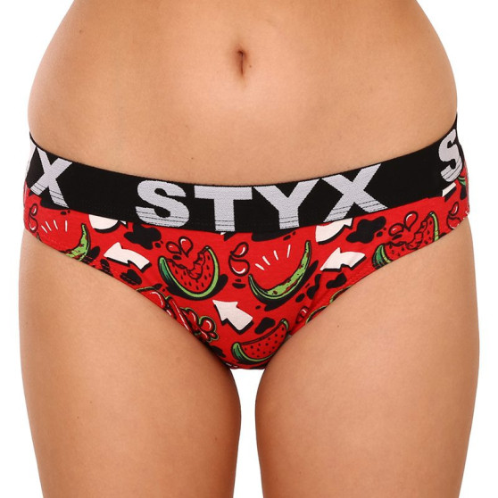 5PACK majtki damskie Styx artystyczne sportowe elastyczne wieloczęściowe (5IK802379)
