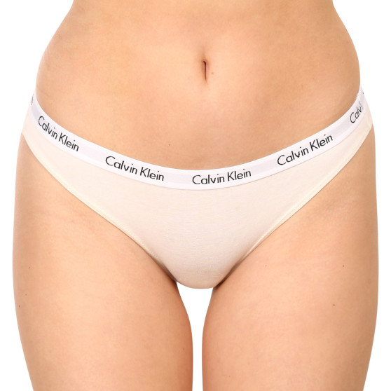 3PACK majtki damskie Calvin Klein wielokolorowe (QD3588E-CFU)