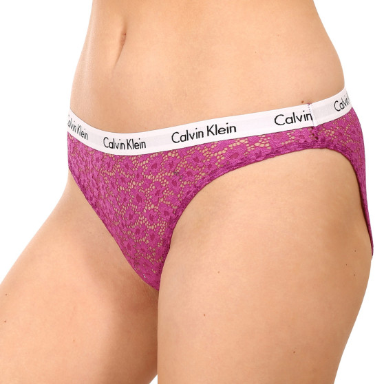 3PACK majtki damskie Calvin Klein oversize multicolour (QD3975E-6VY)