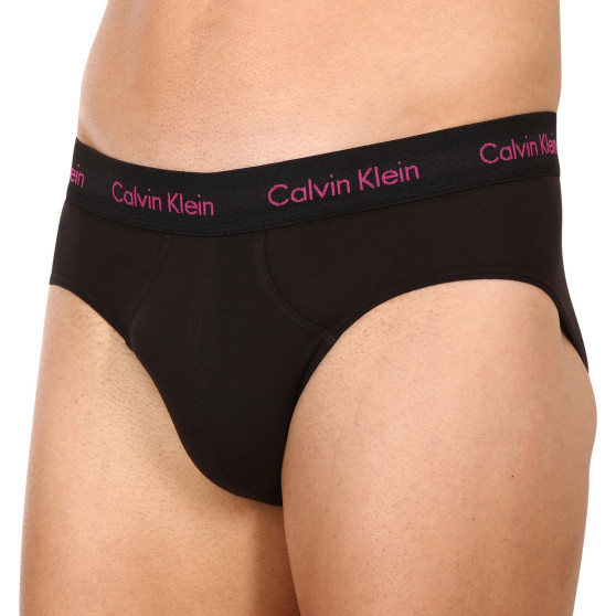 3PACK slipy męskie Calvin Klein czarny (U2661G-CAQ)