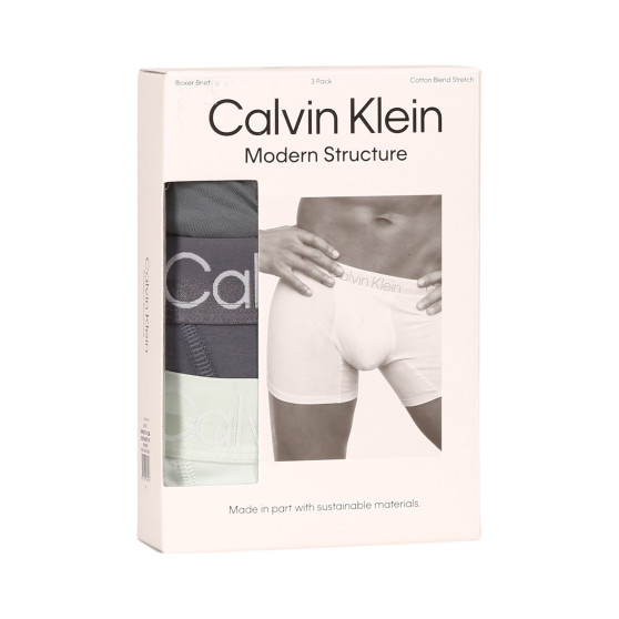 3PACK bokserki męskie Calvin Klein wielokolorowe (NB2971A-CBB)