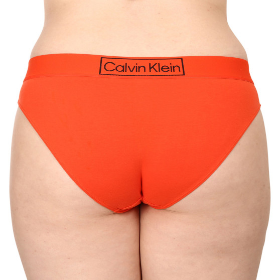 Majtki damskie Calvin Klein ponadwymiarowy pomarańczowe (QF6824E-3CI)