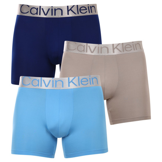 3PACK bokserki męskie Calvin Klein wielokolorowe (NB3075A-C7T)