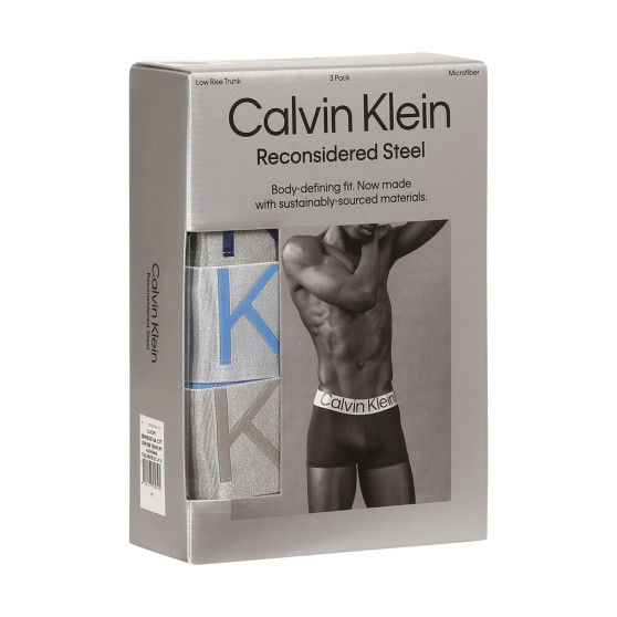 3PACK bokserki męskie Calvin Klein wielokolorowe (NB3074A-C7T)
