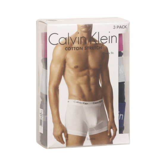 3PACK bokserki męskie Calvin Klein czarny (U2662G-CAQ)