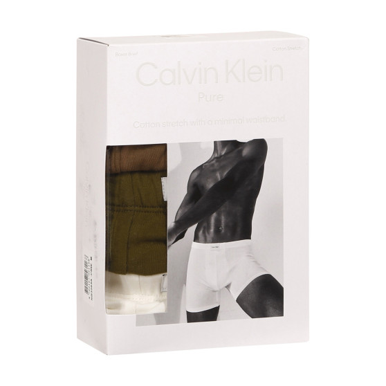 3PACK bokserki męskie Calvin Klein wielokolorowe (NB3263A-CBW)