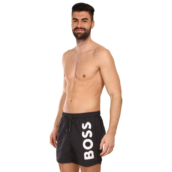 Stroje kąpielowe męskie Hugo Boss czarny (50469602 007)