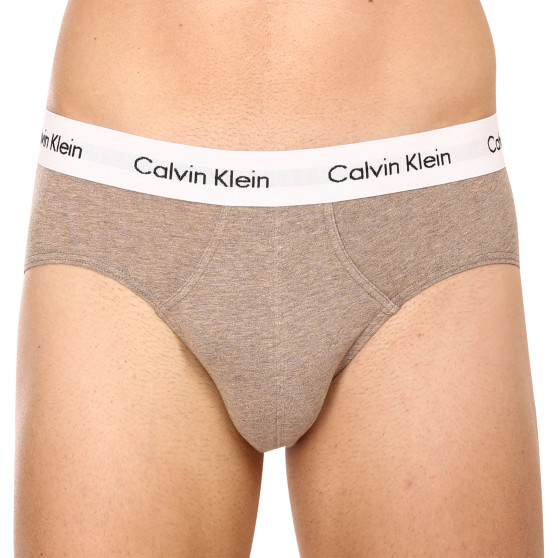 3PACK slipy męskie Calvin Klein wielokolorowe (U2661G-CAK)