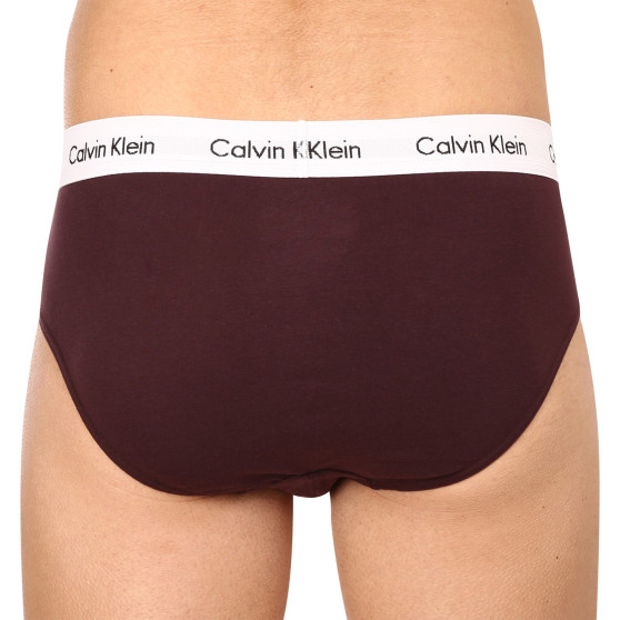 3PACK slipy męskie Calvin Klein wielokolorowe (U2661G-CAK)