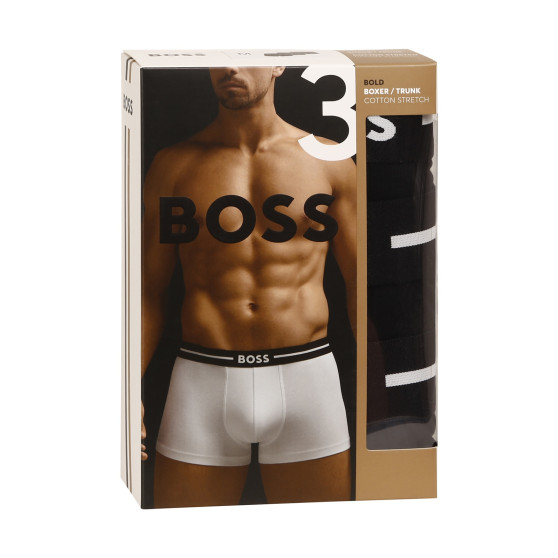 3PACK bokserki męskie Hugo Boss czarny (50473916 001)