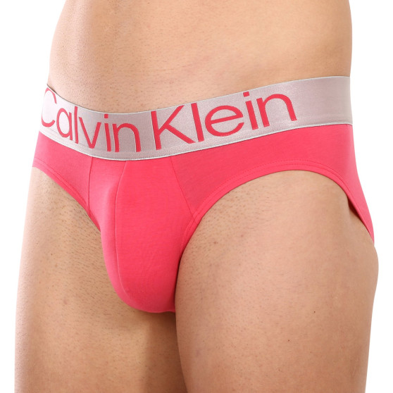 3PACK slipy męskie Calvin Klein wielokolorowe (NB3129A-C7Z)