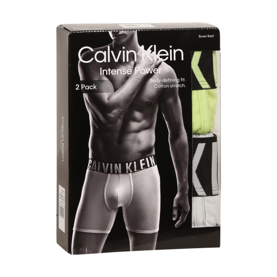 2PACK bokserki męskie Calvin Klein wielokolorowe (NB2603A-C2D)