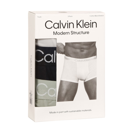 3PACK bokserki męskie Calvin Klein wielokolorowe (NB2970A-CBC)