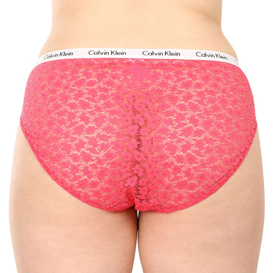 3PACK majtki damskie Calvin Klein ponadwymiarowy wielokolorowe (QD3975E-BP3)