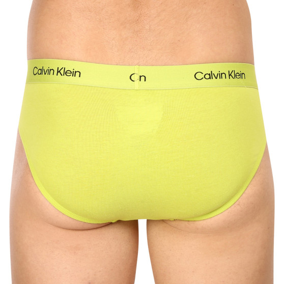 3PACK slipy męskie Calvin Klein wielokolorowe (NB3527A-DY0)