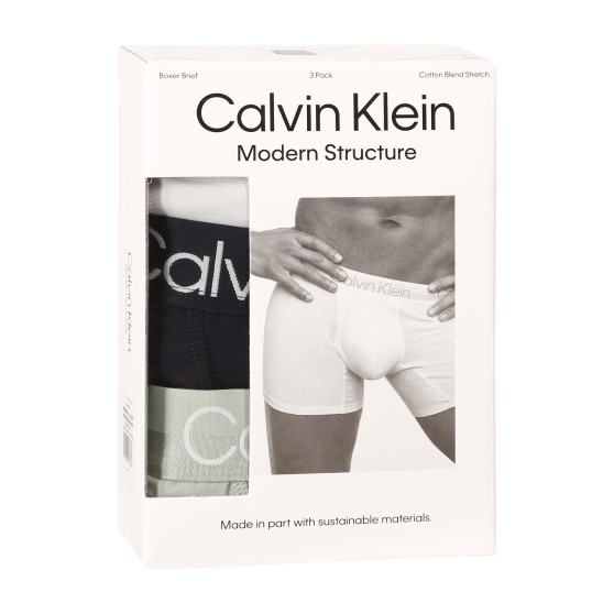 3PACK bokserki męskie Calvin Klein wielokolorowe (NB2971A-CBC)