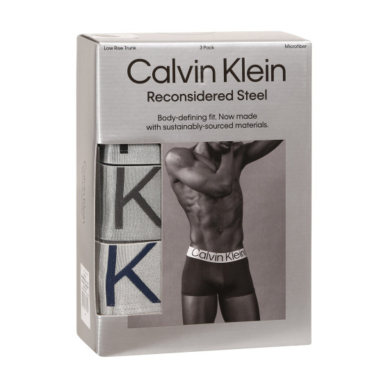 3PACK bokserki męskie Calvin Klein wielokolorowe (NB3074A-139)