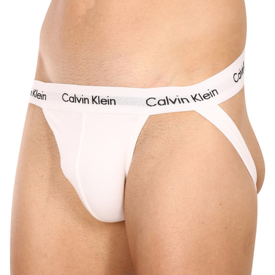 3PACK skarpety męskie Calvin Klein białe (NB2623A-100)