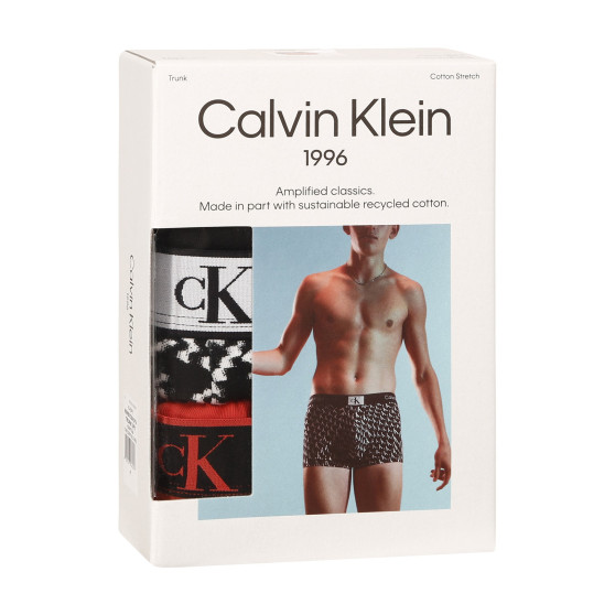 3PACK bokserki męskie Calvin Klein wielokolorowe (NB3528A-DY6)